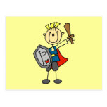 Knight with Sword Tshirts and Gifts Postcards