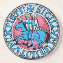 Knights Templar Coaster