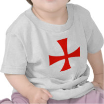 Knights_Templar_Cross T-shirts