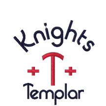 KNIGHTS TEMPLAR EMBROIDERED HOODY
