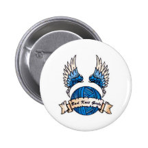 Knit Girl Button - New Logo