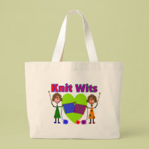 Knit Hobbyist Tote Bags bags