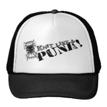 Knit Like a Punk trucker hat