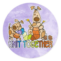 knit together stickers