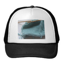Knit wit hat and needle