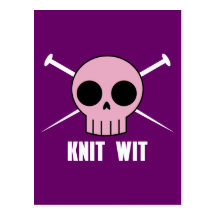 Knit Wit Post Card