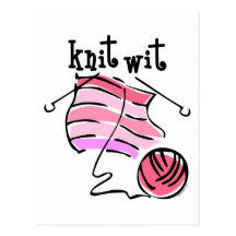 Knit Wit Post Card