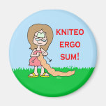 kniteo ergo sum magnets