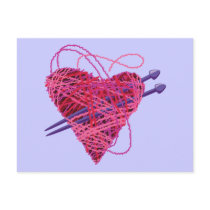 kniting heart