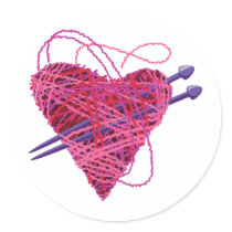 kniting heart