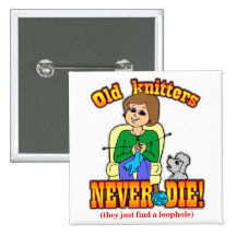 Knitter Button