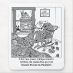 Knitting, a Green Cottage Industry mousepads