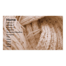 knitting/ business card template