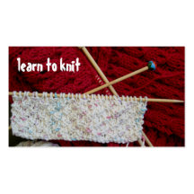 Knitting Business Custom Advertisement Card Business Cards