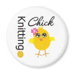 Knitting Chick
