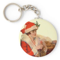 Knitting for Christmas Keychains