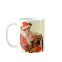 Knitting for Christmas Mug