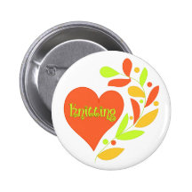 Knitting Heart Buttons