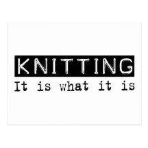 Knitting It Is Post Card