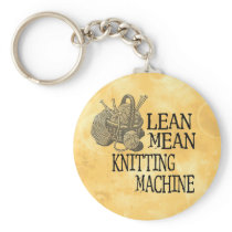 Knitting Machine Key Chain