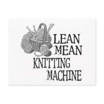 Knitting Machine Post Card
