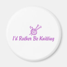 Knitting Refrigerator Magnets