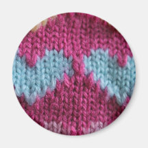 knitting refrigerator magnets