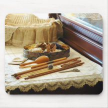 Knitting Supplies Mouse Pads