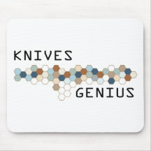 Knives Genius Mouse Pads