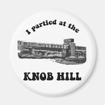 Knob Hill Fridge Magnet