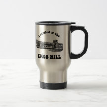 Knob Hill Travel Mug- Silver