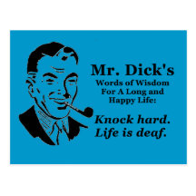 Knock Hard Post Cards
