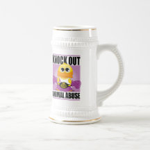 Knock OUT Animal Abuse Coffee Mug