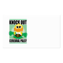Knock Out Cerebral Palsy Business Cards