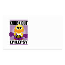 Knock Out Epilepsy Business Cards