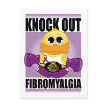 Knock Out Fibromyalgia Post Cards