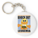 Knock Out Leukaemia keychains