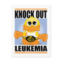 Knock Out Leukaemia postcards