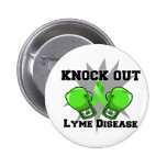 Knock Out Lyme Disease Pin