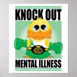 Knock Out Mental Illness posters