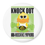 Knock Out Non-Hodgkins Lymphoma Magnets