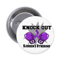 Knock Out Sjogren's Syndrome Pin