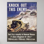 Knock Out This Enemy...VD! posters
