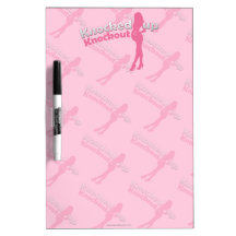 Knocked Up Knockout Baby Shower Mom-to-Be Dry-Erase Whiteboard
