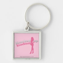 Knocked Up Knockout Baby Shower Mom-to-Be Keychain