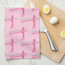 Knocked Up Knockout Baby Shower Mom-to-Be Hand Towel
