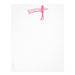 Knocked Up Knockout Baby Shower Mom-to-Be Personalized Letterhead