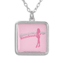 Knocked Up Knockout Baby Shower Mom-to-Be Necklaces