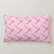 Knocked Up Knockout Baby Shower Mom-to-Be Throw Pillow