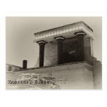 Knossos North Entrance Black and White Postcards
